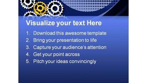 Gears Industrial PowerPoint Templates And PowerPoint Backgrounds 0511