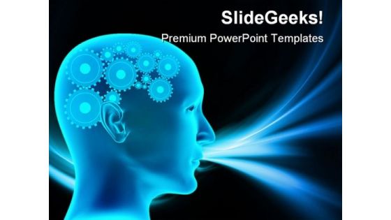 Gears Industrial PowerPoint Templates And PowerPoint Backgrounds 0911