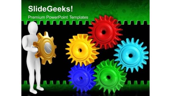 Gears Industrial PowerPoint Templates And PowerPoint Themes 0512