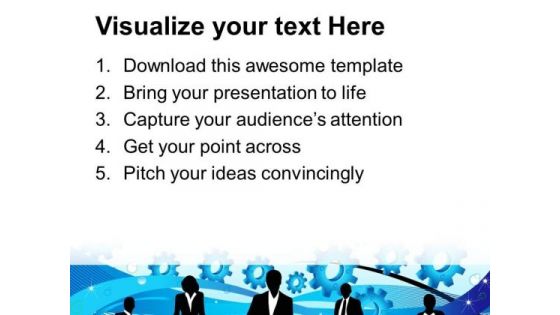 Gears Industry People PowerPoint Templates And PowerPoint Themes 0512