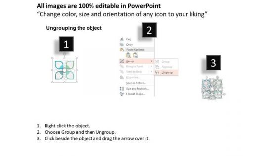 Gears Infographic For Strategic Planning PowerPoint Template