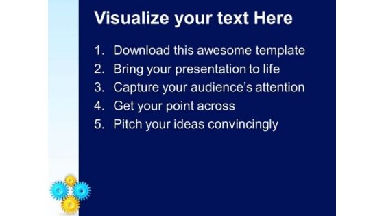 Gears Metaphor PowerPoint Templates And PowerPoint Themes 0512