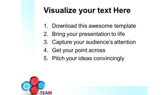 Gears Process Technology PowerPoint Templates And PowerPoint Themes 0512