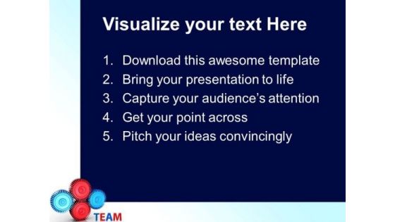Gears Process Technology PowerPoint Templates And PowerPoint Themes 0512