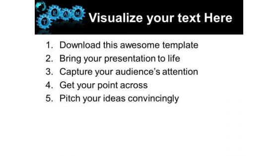 Gears Team Global PowerPoint Templates And PowerPoint Themes 0512