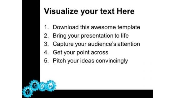 Gears Team Teamwork PowerPoint Templates And PowerPoint Themes 0412