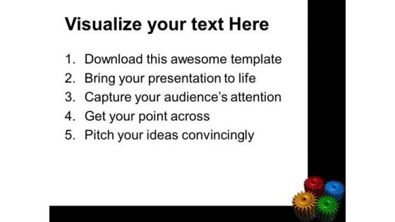 Gears Teamwork PowerPoint Templates And PowerPoint Themes 0512