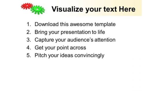 Gears With Dollar Teamwork PowerPoint Templates And PowerPoint Themes 0512