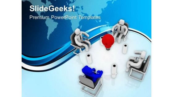 Generate The Big Idea For Business Success PowerPoint Templates Ppt Backgrounds For Slides 0613