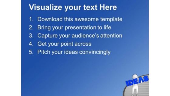 Generating New Ideas Is Difficult Task PowerPoint Templates Ppt Backgrounds For Slides 0713