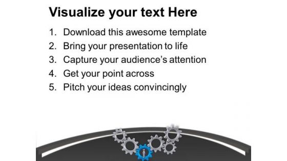 Generating Right Process Gear Is Important PowerPoint Templates Ppt Backgrounds For Slides 0713