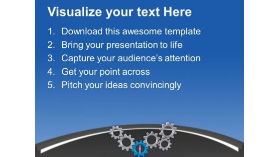 Generating Right Process Gear Is Important PowerPoint Templates Ppt Backgrounds For Slides 0713