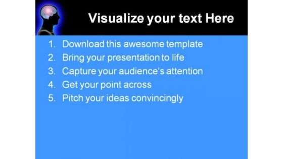 Genius Brain Technology PowerPoint Themes And PowerPoint Slides 0811