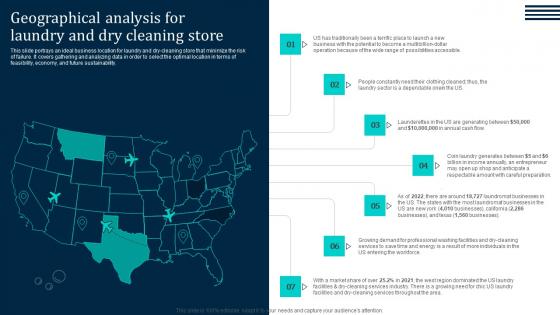 Geographical Analysis For Laundry And Dry Laundromat Business Plan Go To Market Mockup Pdf