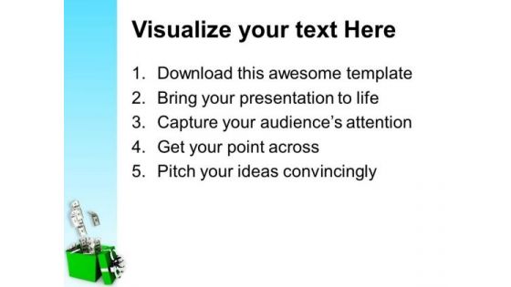 Get The Money As A Gift PowerPoint Templates Ppt Backgrounds For Slides 0513