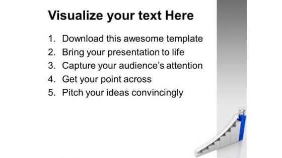 Get The Number One Position PowerPoint Templates Ppt Backgrounds For Slides 0713