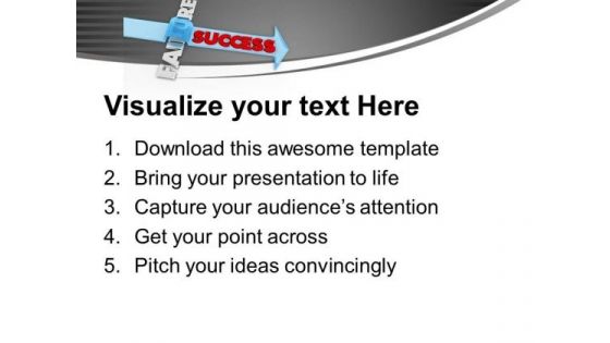 Get The Success After Failure PowerPoint Templates Ppt Backgrounds For Slides 0713