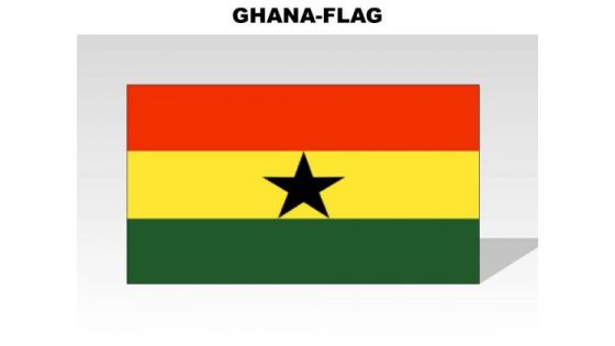 Ghana Country PowerPoint Flags