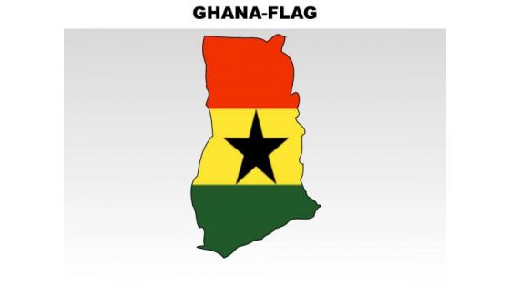 Ghana Country PowerPoint Flags