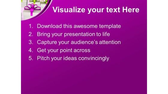 Gift Boxes Events Festival PowerPoint Templates Ppt Backgrounds For Slides 1212