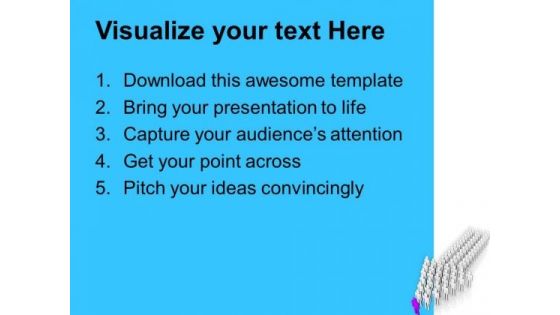 Give A Direction To Your Team PowerPoint Templates Ppt Backgrounds For Slides 0713