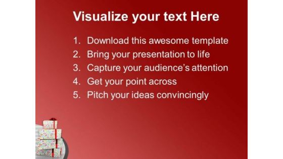 Give Gifts To Poors PowerPoint Templates Ppt Backgrounds For Slides 0513