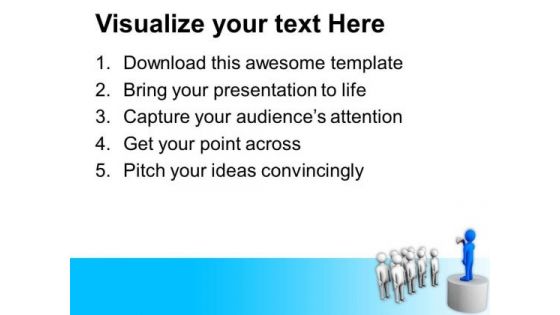 Give Speech To Team For Boost Their Enthu PowerPoint Templates Ppt Backgrounds For Slides 0613