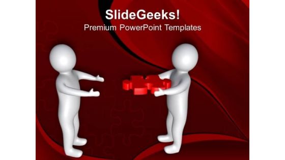 Give The Right Solution In Business PowerPoint Templates Ppt Backgrounds For Slides 0613