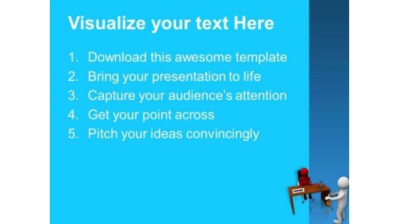 Give The Right Solution Key To Boss PowerPoint Templates Ppt Backgrounds For Slides 0613