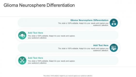 Glioma Neurosphere Differentiation In Powerpoint And Google Slides Cpb Glioma Neurosphere Differentiation In Powerpoint And Google Slides Cpb