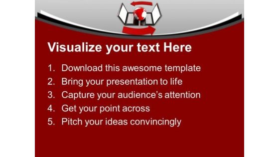 Globa Network The Internet Communication PowerPoint Templates Ppt Backgrounds For Slides 0113