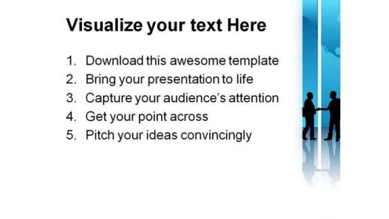 Global Business Concept Success PowerPoint Templates And PowerPoint Backgrounds 0611
