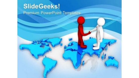 Global Business Deal PowerPoint Templates Ppt Backgrounds For Slides 0513