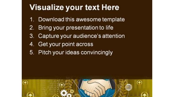 Global Business Handshake PowerPoint Templates And PowerPoint Backgrounds 0311