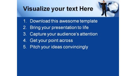 Global Business PowerPoint Background And Template 1210