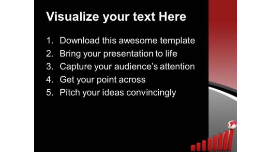 Six Steps Of Global Business Strategy Powerpoint Template