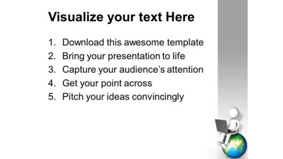 Global Communication Business Concept PowerPoint Templates Ppt Backgrounds For Slides 0313