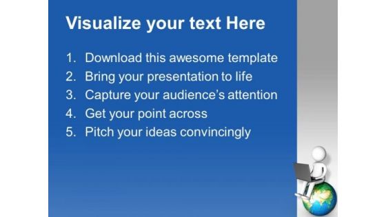Global Communication Business Concept PowerPoint Templates Ppt Backgrounds For Slides 0313