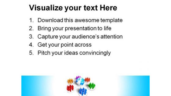 Global Communication Business PowerPoint Templates And PowerPoint Backgrounds 0311