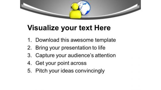 Global Communication Is Required For Business PowerPoint Templates Ppt Backgrounds For Slides 0713