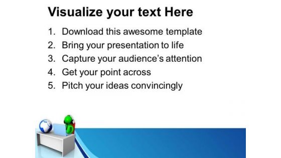 Global Communication Is Required In Business PowerPoint Templates Ppt Backgrounds For Slides 0613