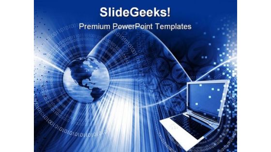 Global Computer Technology PowerPoint Themes And PowerPoint Slides 0711
