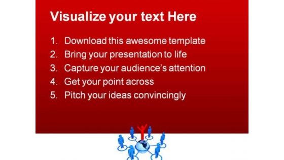 Global Connection Business PowerPoint Templates And PowerPoint Backgrounds 0411