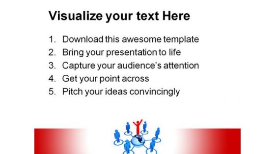 Global Connection Business PowerPoint Themes And PowerPoint Slides 0411