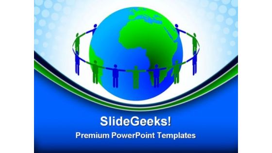 Global Connection Communication PowerPoint Themes And PowerPoint Slides 0311