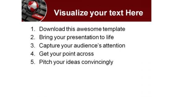 Global Connectivity Computer PowerPoint Themes And PowerPoint Slides 0411