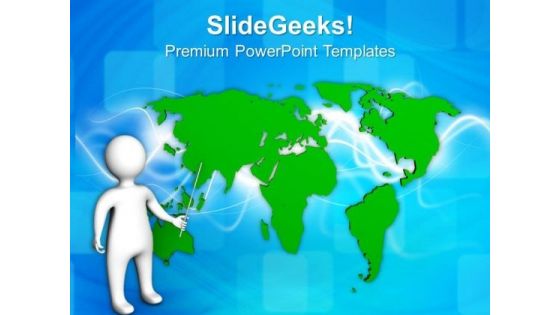 Global Connectivity Is Important For Business PowerPoint Templates Ppt Backgrounds For Slides 0513