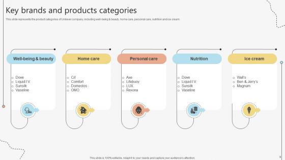 Global Consumer Goods Manufacturer Company Profile Powerpoint Presentation Ppt Template CP CD V