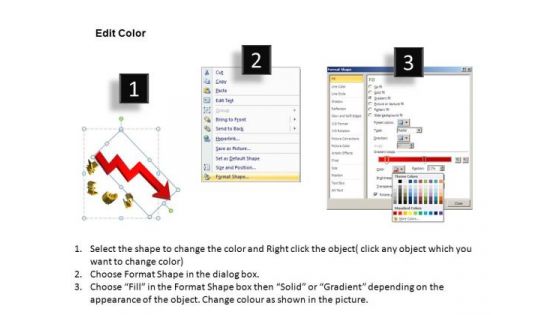 Global Currencies Recession PowerPoint Templates