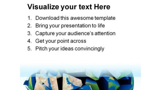 Global Destruction Earth PowerPoint Themes And PowerPoint Slides 0411